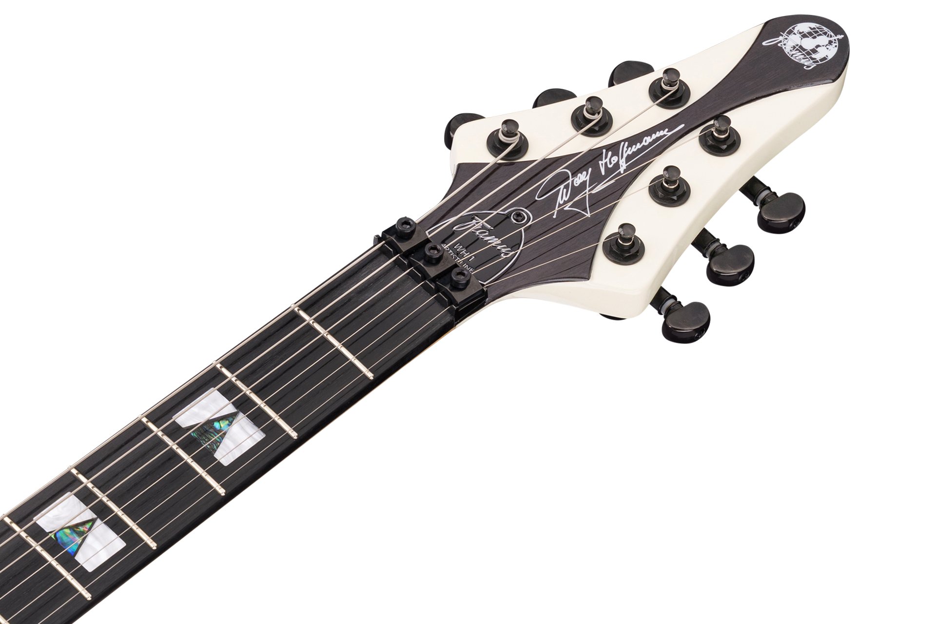 Artist Line Breaker WH-1 - Solid Creme White High Polish E-Gitarre